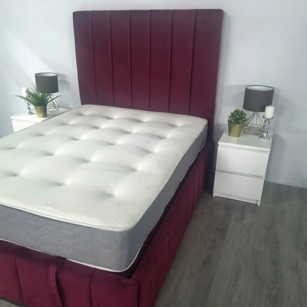 Penelope Panel Ottoman Gas Lift Bed Sonos Furniture