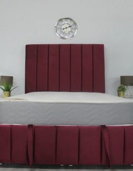 Penelope Panel Ottoman Gas Lift Bed